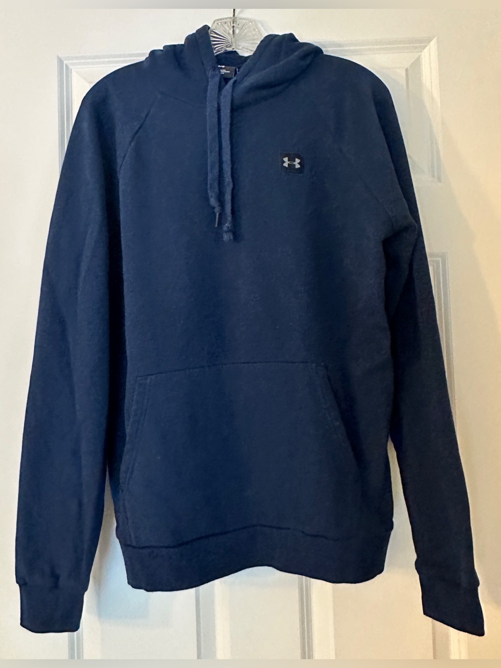 Under Armour Men’s Navy Hooded Sweatshirt Size Large